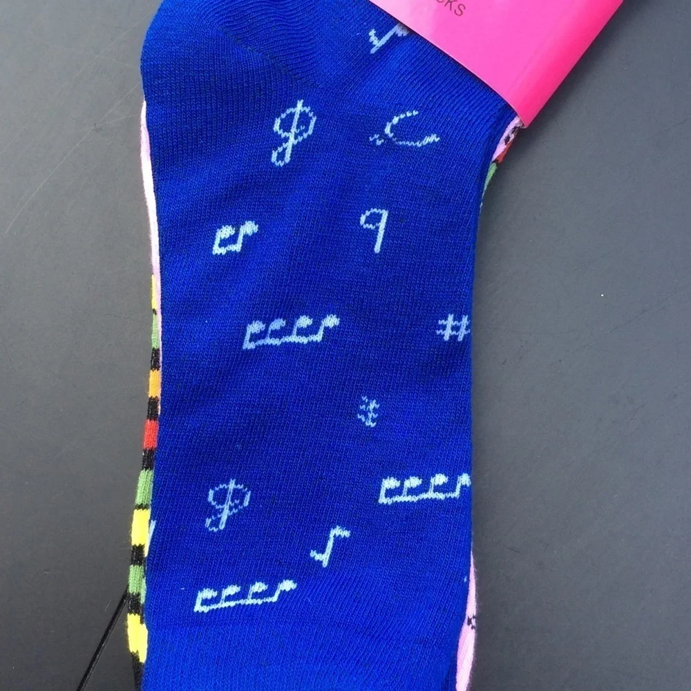 3-pack Women’s Music Themed Socks
